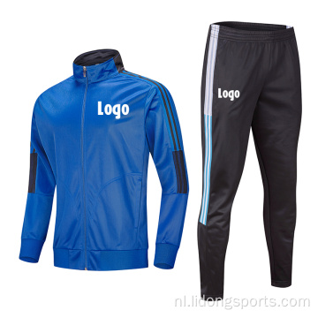 Aangepaste hoogwaardige dames mannen joggers track suit